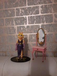 commemorative miss piggy and her dressing table