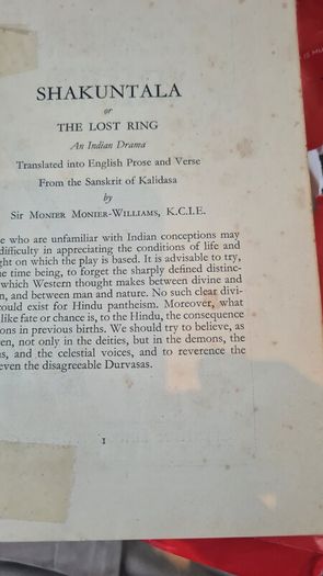 Shakuntala. Great Play Booklet No 6.1929. Rare Vintage. By The British Broadcasting Corporation.