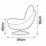 Swivel chairs Gaming chairs Occasional chairs for sale in IRELAND Image 8