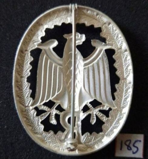 German army , bundeswehr , cold war , nato , proficiency badge silver grade ....(185)