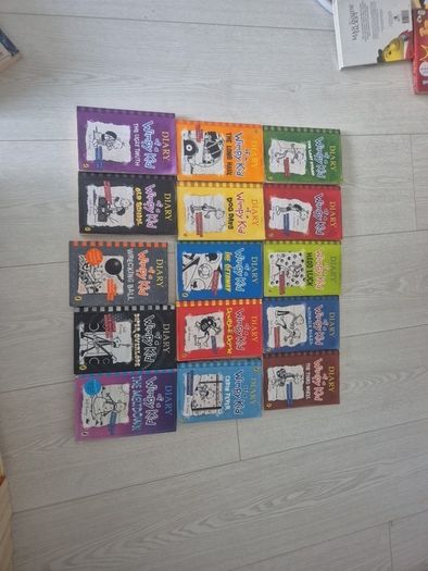 Diary of a Wimpy Kid 15 books