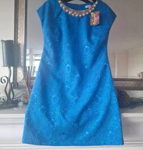 Brand New Blue SWAMP dress Size 14