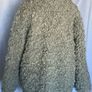 MONKI  Curly Faux Fur Jacket/Teddy Coat Size S Image 3