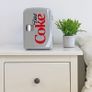 Diet Coke 4L Portable Cooler/Warmer, Compact Personal Travel Fridge for Snacks Lunch Drinks Cosmetics, Includes 12V and AC Cords (FREE SHIPPING) Image 4