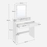 Dressing Table with Mirror and Bulbs FREE DELIVERY NATIONWIDE Image 2