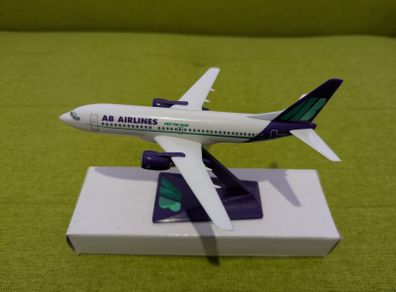 AB Airlines (Air Bristol) 1:200 scale model airplane, Boeing 737 aircraft, NEW