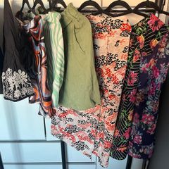 Women's Summer Clothing Bundle 9 Pieces | Dresses, Skirts & Shorts | UK Size 8 | Like New