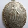 Irish 1948 Sterling Silver Holy Miraculous Medal Esse Matrem Children of Mary 9,2g Image 3