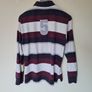 Tommy hilfiger rugby polo Size large Pit to pit 22" stripe cotton number 5 in excellent condition Image 2