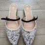 Nicky Hoyne Sparkly Shoes Size Uk 9 EU 42 Image 4