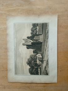 Antique engraving of Adair, county Linerick