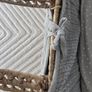 Little green sheep Moses basket and stand Image 4