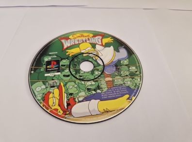 The Simpsons Wrestling PlayStation1 Ps1 PlayStation2 Ps2 Games Original