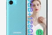 NEW SALE | Mobile Phone, N50S Android 13 Phone Unlocked, 9GB+128GB/1TB, Octa-core, 6.52'' HD+ Display, 4200mAh, 10W Fast Charge, 20MP+8MP, 4G Dual Sim Free Unlocked, Face Unlocked, OTG, GPS - Blue