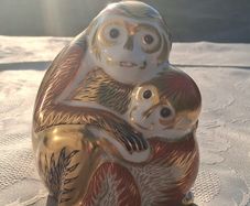 Royal Crown Derby Porcelain Paperweight