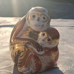 Royal Crown Derby Porcelain Paperweight