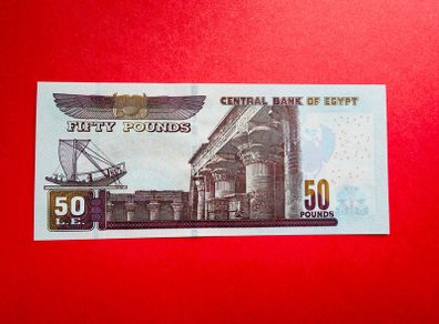 Egypt  50 Pounds  2025  Pick  75  Uncirculated