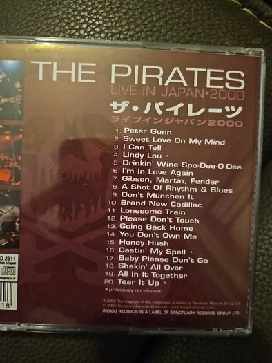 The Pirates CD - Live In Japan 2000