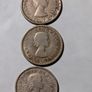 Canada silver 3x 25 cent Image 2