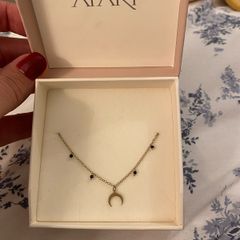 APART silver gold plated necklace