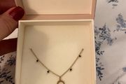 Silver gold plated necklace
