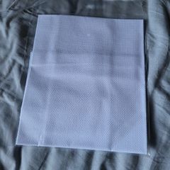 Cross stitching Aida 40x50 white embroidery fabric