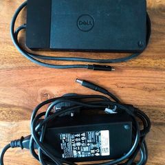 Dell Thunderbolt Docking Station WD19TBS + 180wattAC power adapter