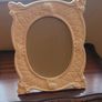 Large Vintage Porcelain Picture Frame Image 2