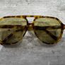 Gucci GG1042S Sunglasses Havana Green Image 3