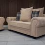 Verona Beige Corner Scatter Cushions Sofa Image 7