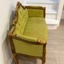 French Love Seat Vintage Settee Image 2