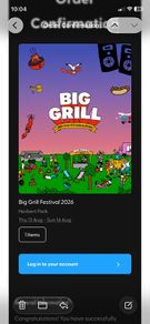 Big grill tickets