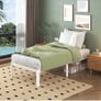 3ft Single Bed Frame with Rounded Corner Legs Image 3