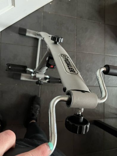 Bipedal exercise bike