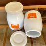 Vintage Typhoon Sugar and Tea Round Lidded Ceramic Jar Pantry Storage Image 6