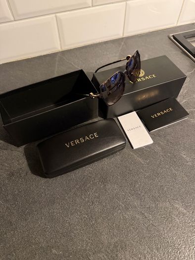 Versace dark Havana sunglasses NEW