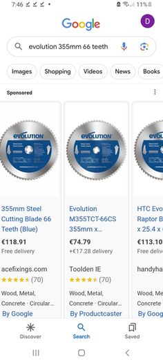 Steel Cutting Blades