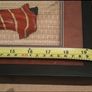 Large Wooden 3D African Art Shadow Box  with Resin Tradional Female Figure. Image 10