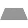 Shower Base Tray SMC Grey 100x70 cm Image 3