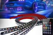 RGB LED Underglow Car Light Strips, Sound-Activated