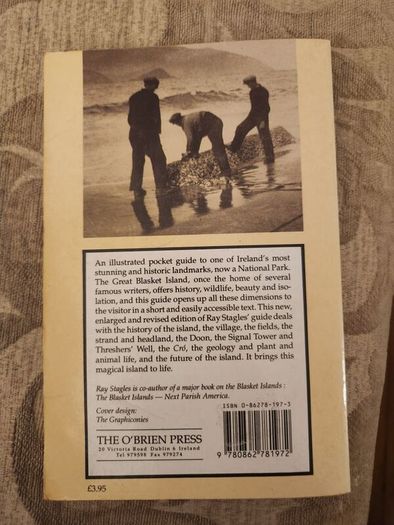 The Blasket Island. 2 X Books On Blasket Islands. Paperbacks In Good Condition.
