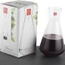 RCR Crystal Carafe  + Wine Decanter  /  Tilted Glass Pitcher Image 2