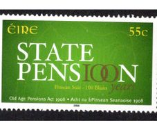 2008 Ireland Centenary of the Old Age Pensions Act Commemorative Stamp Mint Never Hinged (MNH)