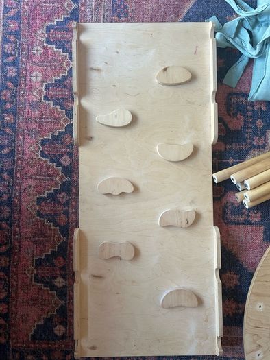Children rocker with slide/climbing