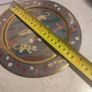 Set Of 2 Light Brass Safari Hanging Wall Plates. Image 6