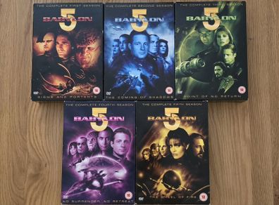 Babylon 5 - The Complete DVD Collection Series 1 - 5 - Sci Fi Series