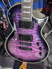 ltd eclipse 1000 purple deluxe