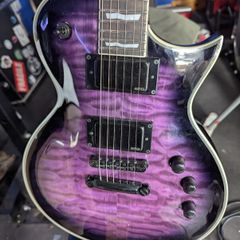 ltd eclipse 1000 purple deluxe