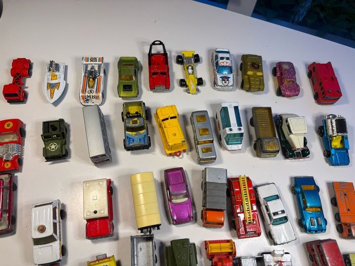 Vintage Matchbox Super Fast 50 models lot 11