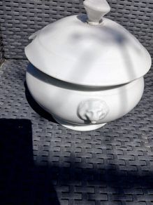 2Ltr Vintage Lion Head Soup Tureen